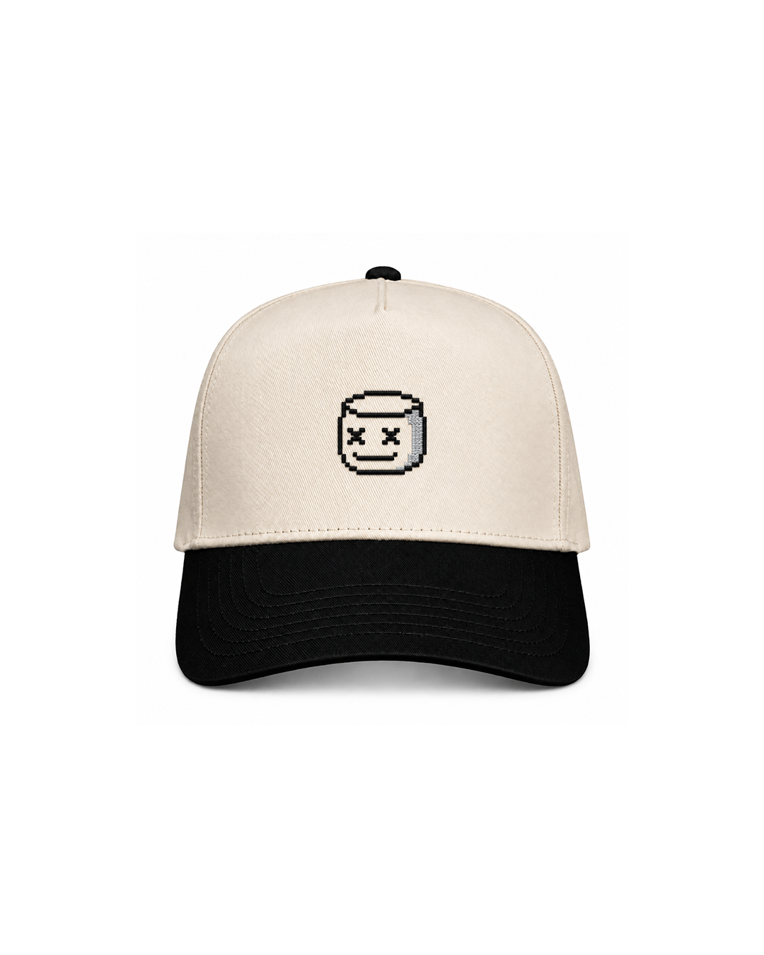 8Bit Mello Snapback — White