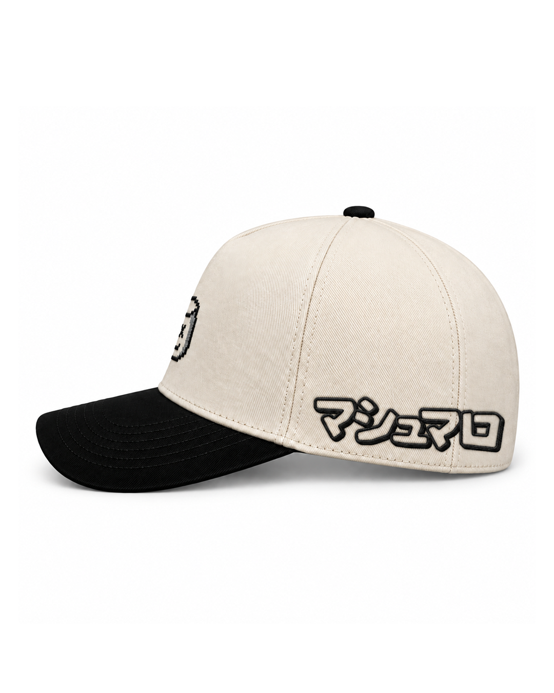 8Bit Mello Snapback — White