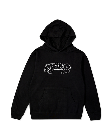 Cloudy Hoodie (Youth) — Black