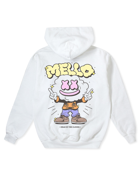 Marshmello Kids Cloudy Hoodie — White