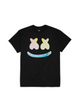 Smile T-Shirt — Black Tie Dye