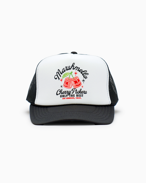 atomos　Cherry tracker mesh cap キッズ Youth 9FORTY A-Frame トラッカー Mesh Embroidery