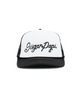 Sugar Papi Trucker Hat — White