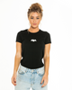 Mello Bow T-Shirt — Black