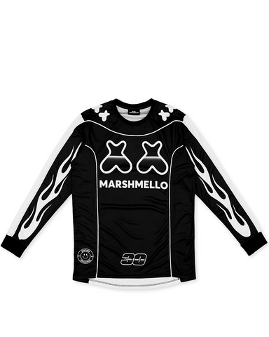Joytime L/S Moto Jersey — Black