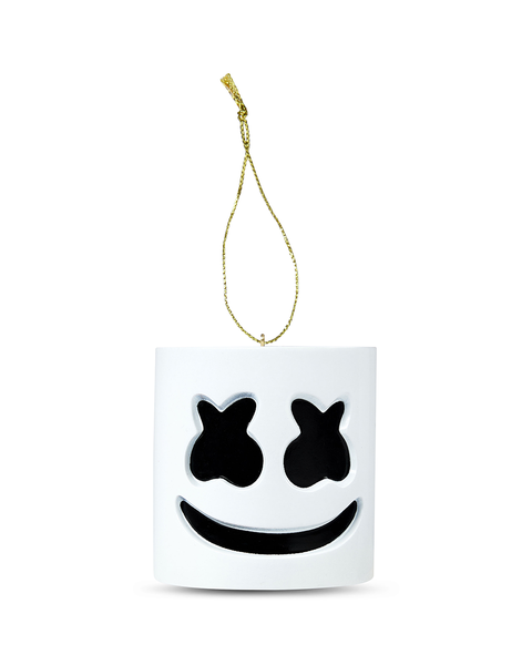 マシュメロ ライトアップヘルメット LED marshmello ハロ f2S9 Marshmello Light-up LED Fullmask