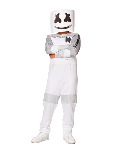 Marshmello Boys Jumpsuit Costume (Youth)