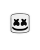 Marshmello Helmet Sticker