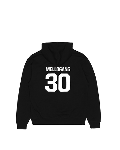 Mellogang 30 Hoodie (Youth) — Black