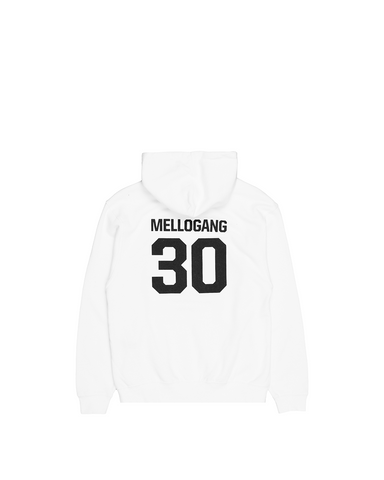 Mellogang 30 Hoodie (Youth) — White