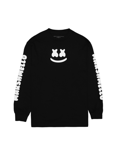 Smile Bar L/S Shirt — Black