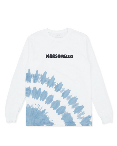 Mello Spot Dye L/S Shirt — White