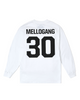 MELLOGANG 30 L/S Shirt — White