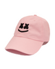 Smile Dad Hat — Pink