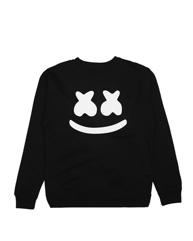Smile Crewneck Sweatshirt — Black